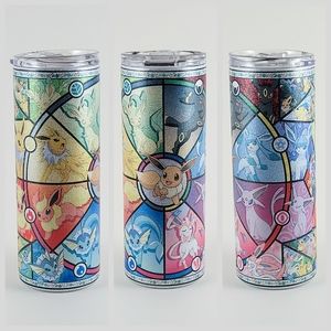 Eevee Evolution 25oz Glitter Tumbler